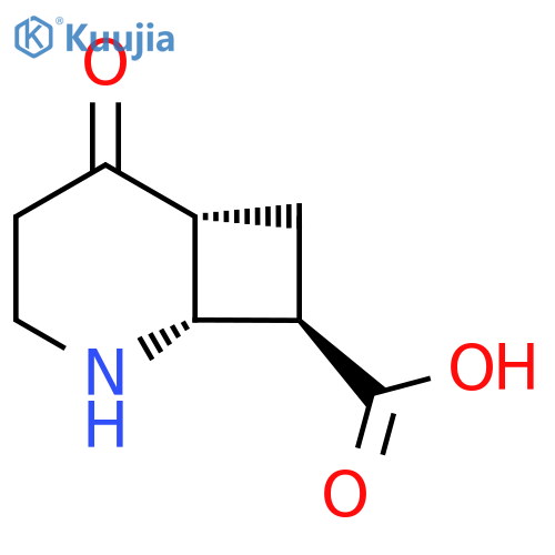 rac-(1R,6R,8R)-5-oxo-2-azabicyclo4.2.0octane-8-carboxylic acid structure