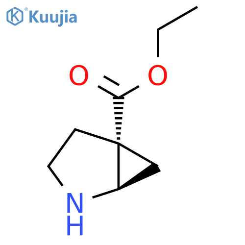rac-ethyl (1R,5R)-2-azabicyclo3.1.0hexane-5-carboxylate structure