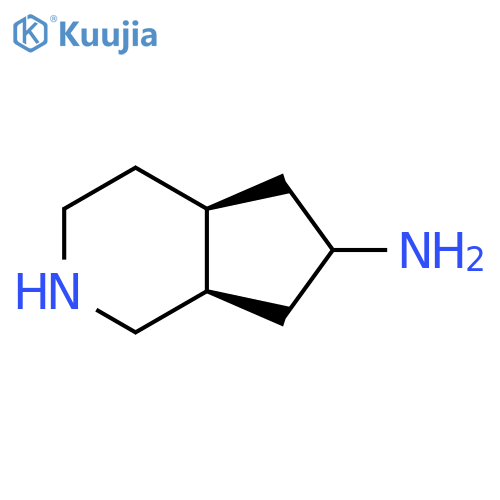 rac-(4aR,7aS)-octahydro-1H-cyclopentacpyridin-6-amine structure