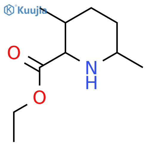 Ethyl 3,6-dimethylpiperidine-2-carboxylate structure