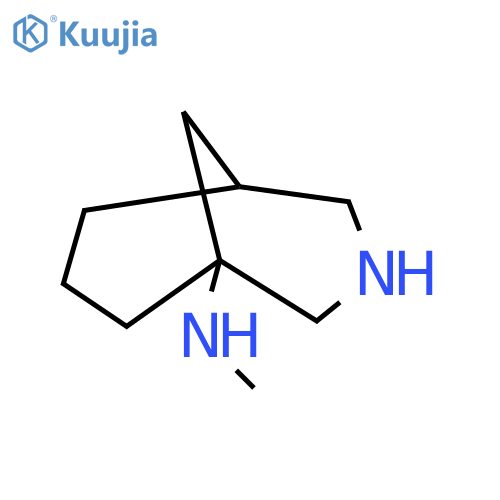 N-methyl-3-azabicyclo3.3.1nonan-1-amine structure