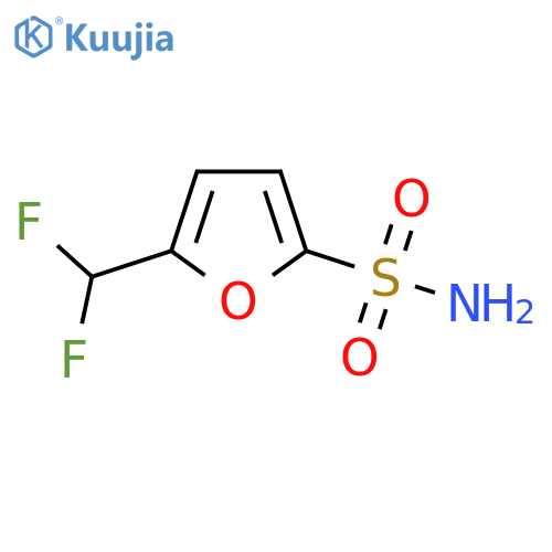 5-(Difluoromethyl)furan-2-sulfonamide structure