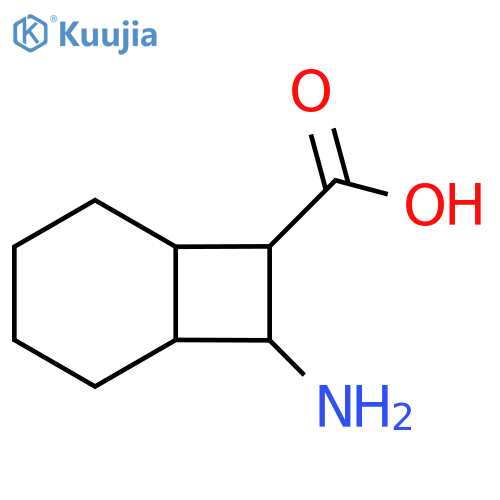 8-Aminobicyclo[4.2.0]octane-7-carboxylic acid structure