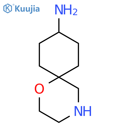 (6r)-1-oxa-4-azaspiro5.5undecan-9-amine structure
