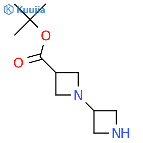 tert-butyl 1,3'-biazetidine-3-carboxylate structure