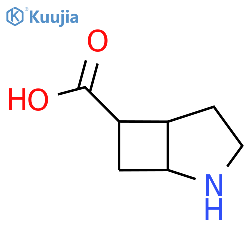 2-Azabicyclo[3.2.0]heptane-6-carboxylic acid structure
