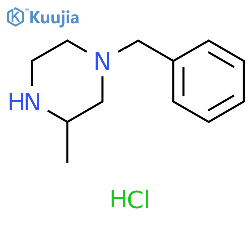 1-benzyl-3-methylpiperazine dihydrochloride structure