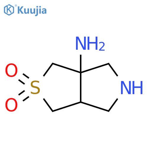 3a-amino-hexahydro-1H-2lambda6-thieno3,4-cpyrrole-2,2-dione structure