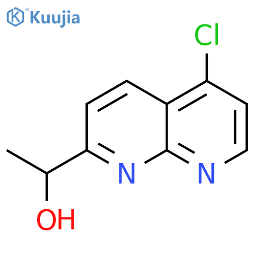 1-(5-Chloro-1,8-naphthyridin-2-yl)ethan-1-ol structure
