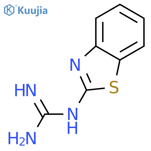 N-1,3-Benzothiazol-2-ylguanidine structure