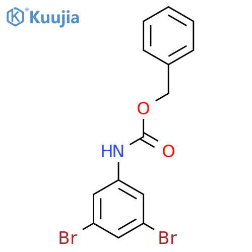 benzyl N-(3,5-dibromophenyl)carbamate structure