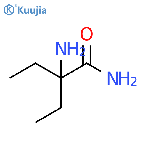 2-AMINO-2-ETHYLBUTANAMIDE structure