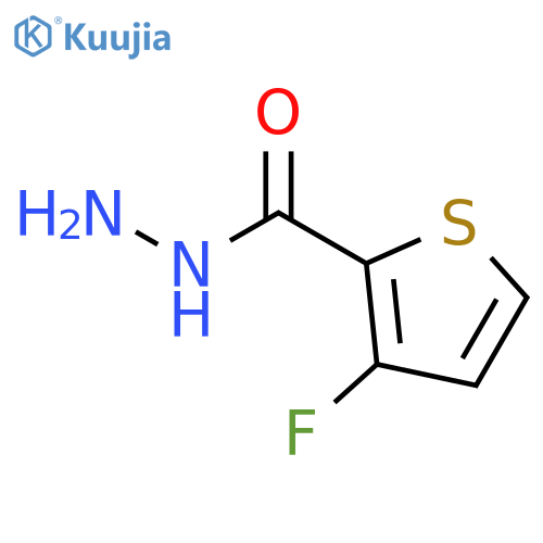2-Thiophenecarboxylicacid, 3-fluoro-, hydrazide structure