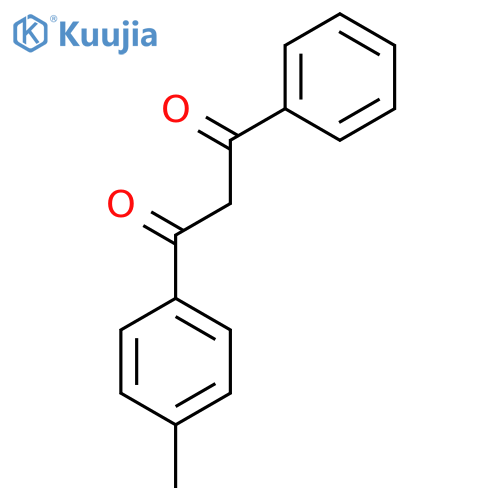 1-Phenyl-3-p-tolylpropane-1,3-dione structure