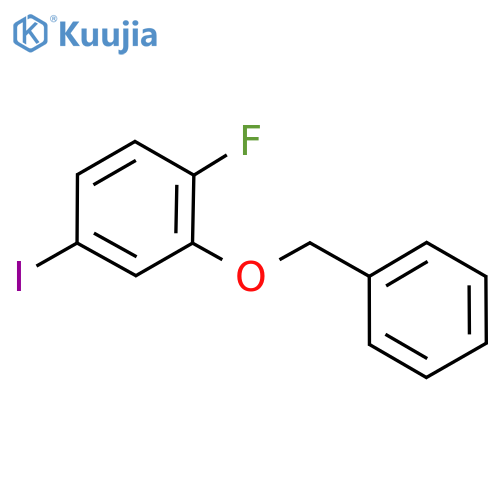 2-(Benzyloxy)-1-fluoro-4-iodobenzene structure