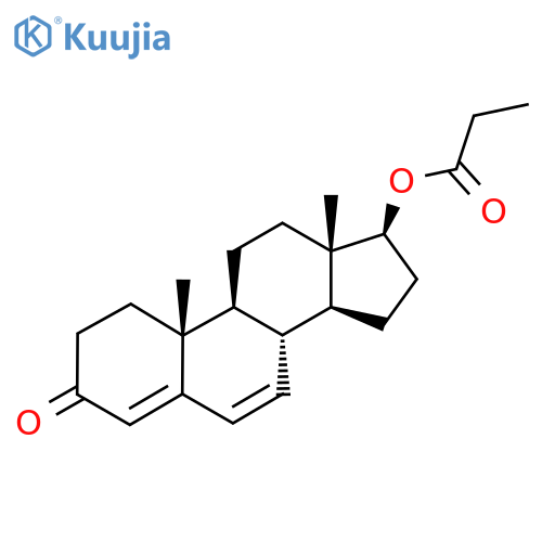 17β-Hydroxyandrosta-4,6-dien-3-one propionate structure