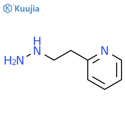 2-(2-hydrazinylethyl)pyridine structure