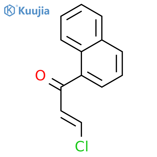 2-Propen-1-one,3-chloro-1-(1-naphthalenyl)- structure