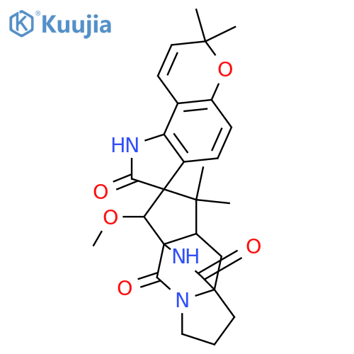 Sclerotiamide; (-)-form, 10-Me ether structure