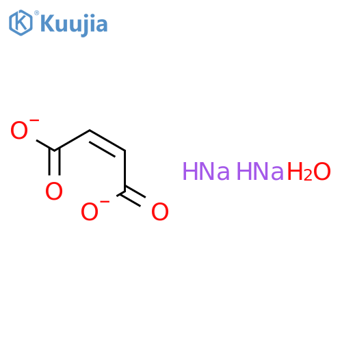 maleic aciddisodium salt hydrate structure