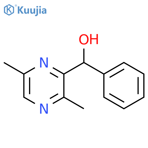 2-Pyrazinemethanol,3,6-dimethyl-a-phenyl- structure