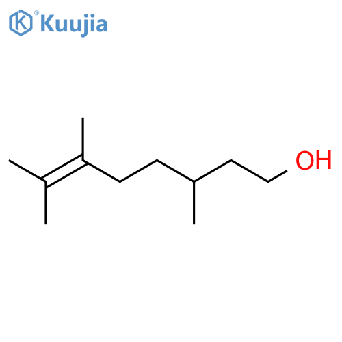6-Octen-1-ol,3,6,7-trimethyl- structure