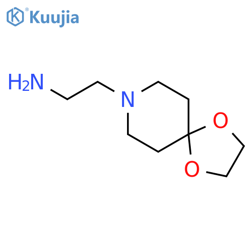 1,4-Dioxa-8-azaspiro[4.5]decane-8-ethanamine structure