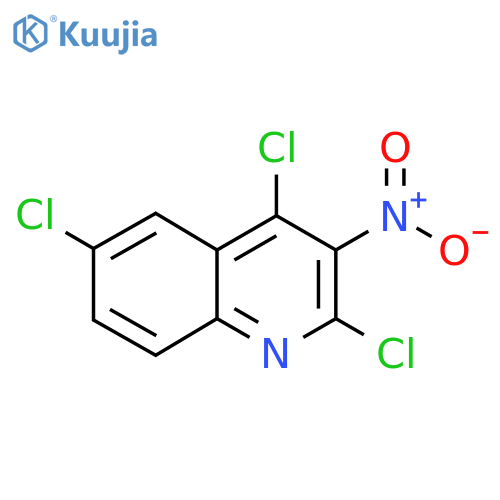 2,4,6-Trichloro-3-nitroquinoline structure