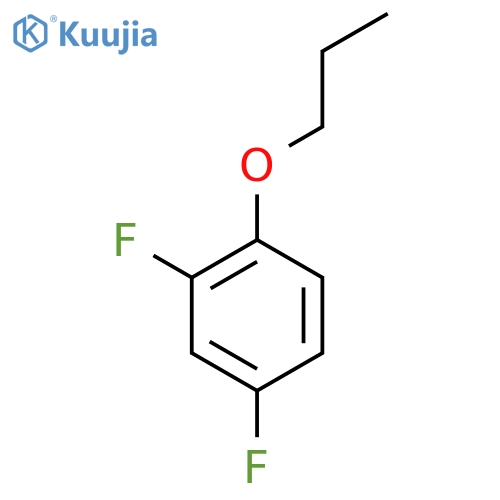 2,4-Difluoro-1-propoxybenzene structure