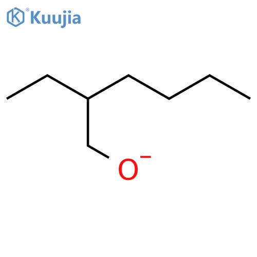 1-Hexanol, 2-ethyl-, ion(1-) structure