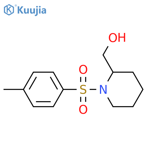 (1-[(4-Methylbenzene)Sulfonyl]Piperidin-2-Yl)Methanol structure