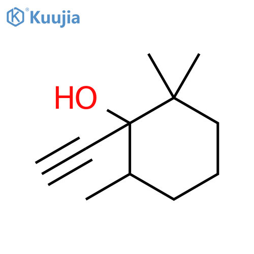 1-Ethynyl-2,2,6-trimethylcyclohexanol structure