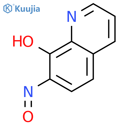 8-Quinolinol, 7-nitroso- structure