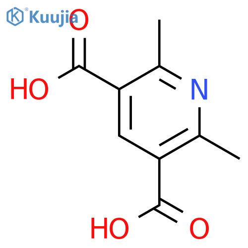 3,5-Pyridinedicarboxylicacid, 2,6-dimethyl- structure