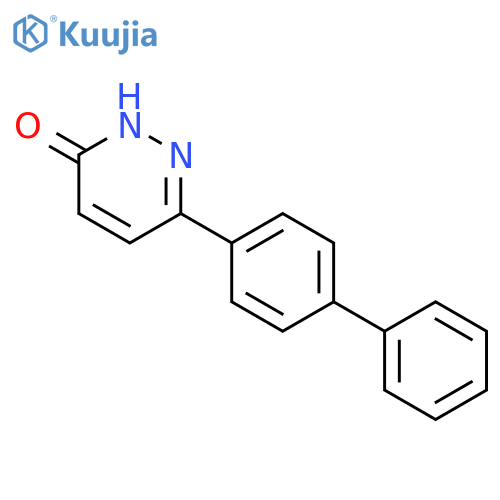 6-biphenyl-4-ylpyridazin-3-ol structure