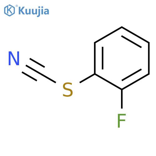 (2-fluorophenyl)sulfanylformonitrile structure