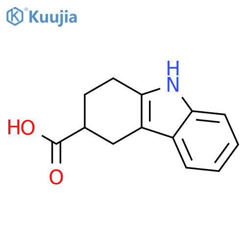 2,3,4,9-Tetrahydro-1H-carbazole-3-carboxylic Acid structure