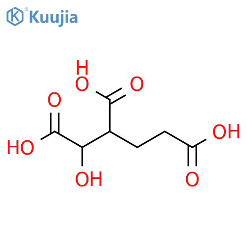 1-Hydroxy-1,2,4-butanetricarboxylic acid; (1R,2R)-form structure