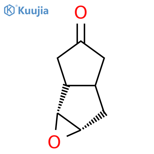 4H-Oxireno[3,4]cyclopenta[1,2-b]furan-4-one, hexahydro-, (1aa,2aa,5aa,5ba)- structure