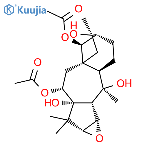 Grayanotoxane-5,6,10,14,16-pentol,2,3-epoxy-, 6,14-diacetate, (2b,3b,6b,14R)- (9CI) structure