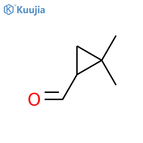 2,2-Dimethylcyclopropane-1-carbaldehyde structure