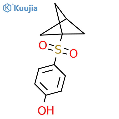 4-{bicyclo1.1.1pentane-1-sulfonyl}phenol structure