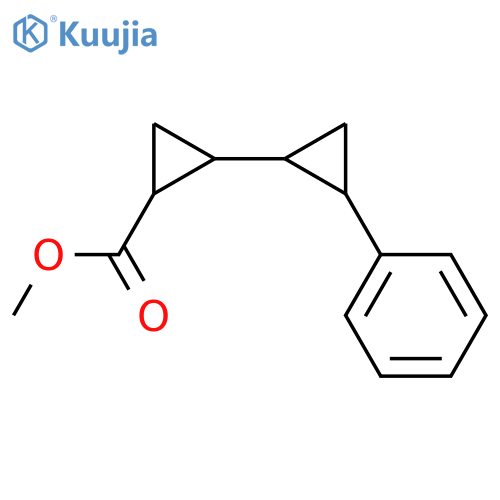 methyl 2'-phenyl-1,1'-bi(cyclopropane)-2-carboxylate structure