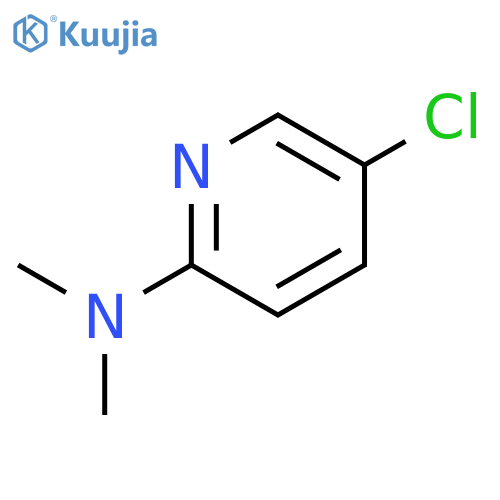 5-Chloro-N,N-dimethylpyridin-2-amine structure