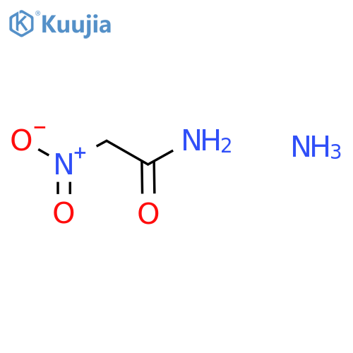 2-Nitroacetamide ammoniate structure