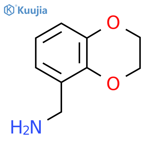 (2,3-Dihydrobenzo[b][1,4]dioxin-5-yl)methanamine structure
