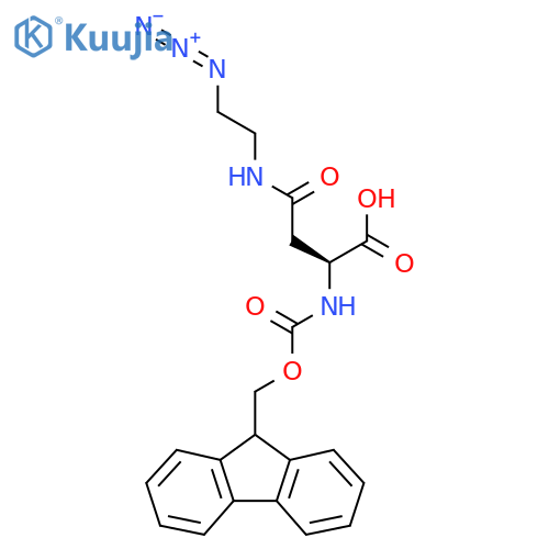 Fmoc-L-Asn(EDA-N3)-OH structure