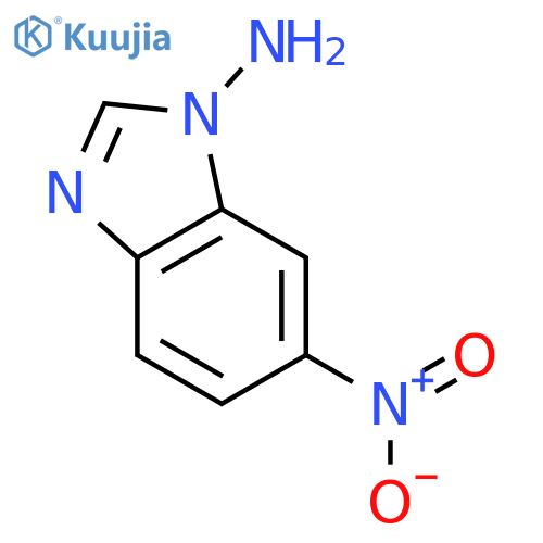 1H-Benzimidazol-1-amine,6-nitro- structure
