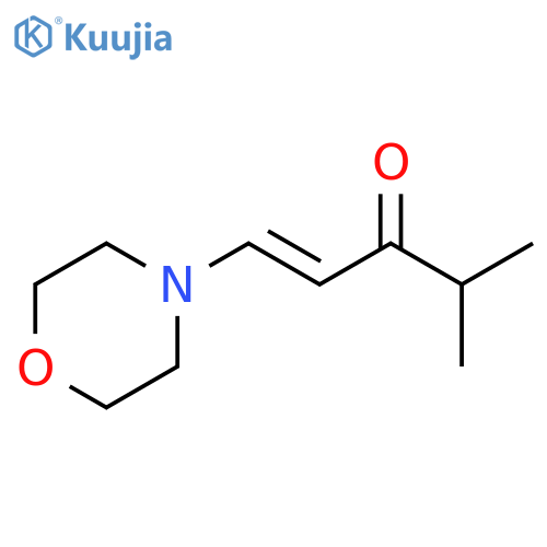 1-Penten-3-one,4-methyl-1-(4-morpholinyl)- structure