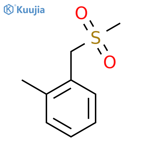 1-Methyl-2-(methylsulfonylmethyl)benzene structure